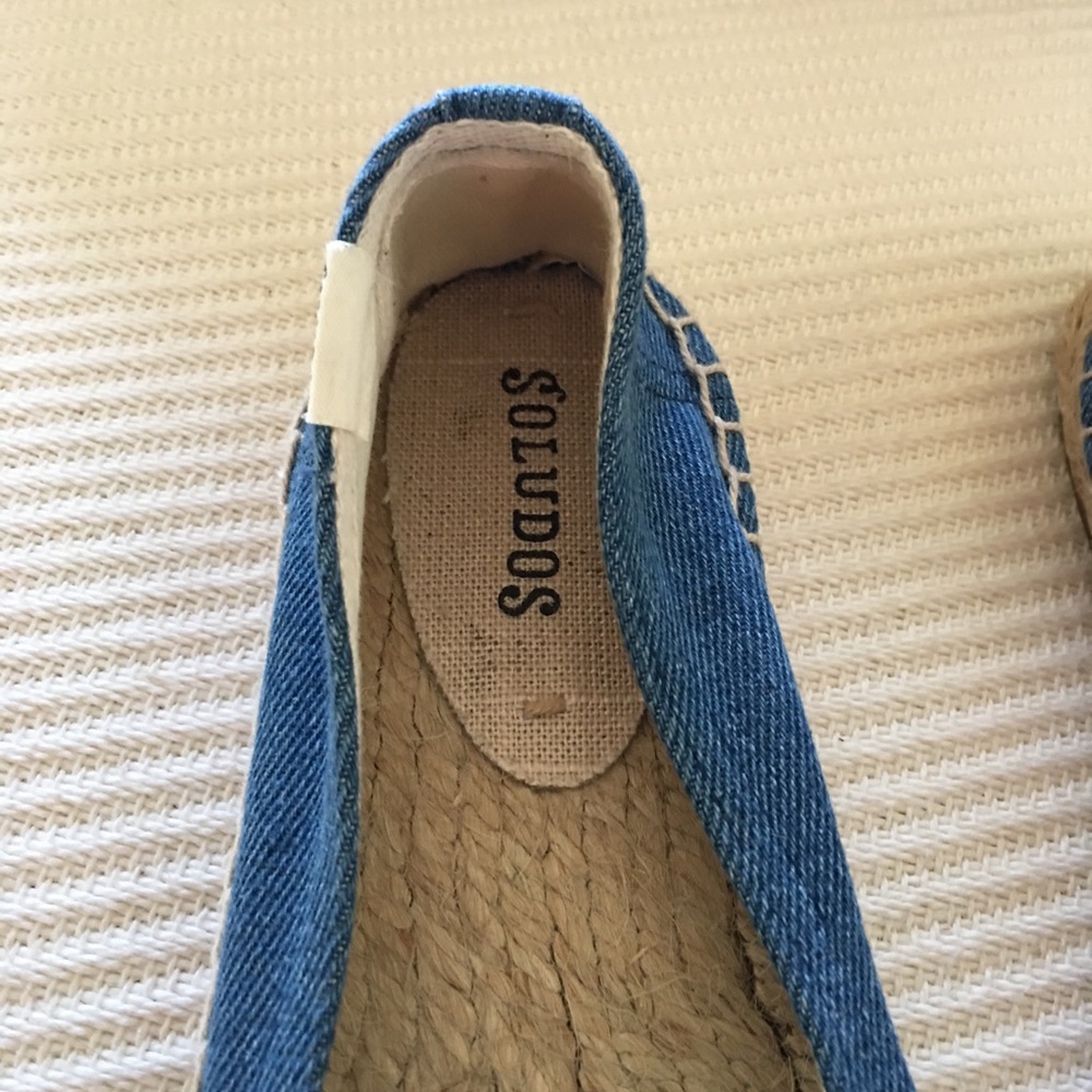 Soludos Jean pineapple espadrilles size 6 - Picture 3 of 7